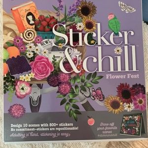 Sticker & Chill Book & Mindfulness Cards